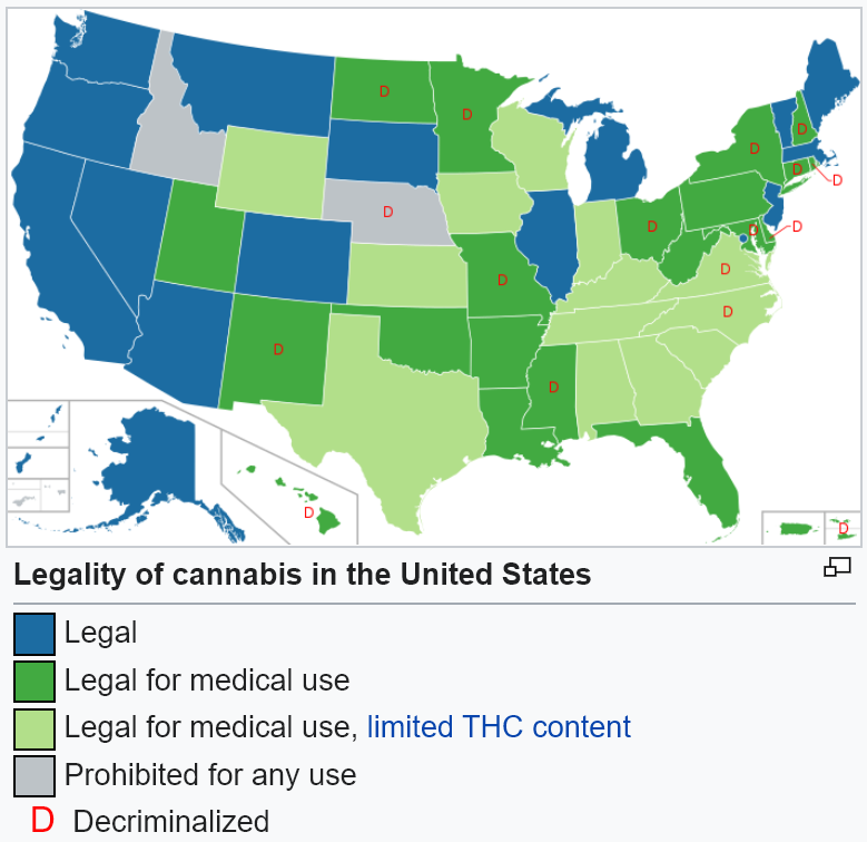 Where in World is Weed Legal? THC