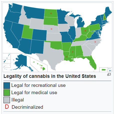 legal weed states